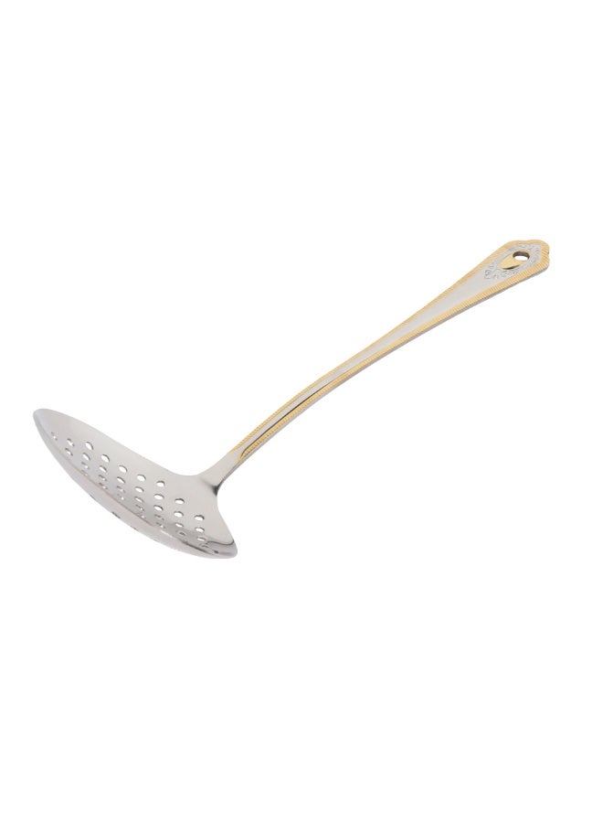 B&D Kitchen Skimmer – Stainless Steel Straining & Skimming Spoon for Cooking - Image 3